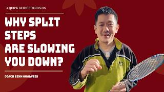 Why Your Badminton Split Steps Are Slowing You Down? Beginner's Guide