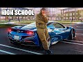 TAKING A FERRARI TO HIGH SCHOOL