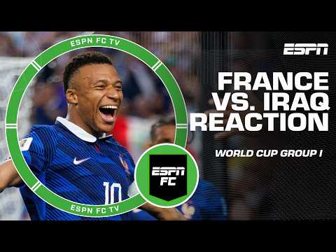 Reaction to Kylian Mbappe’s brace in France’s win vs. Iraq | ESPN FC
