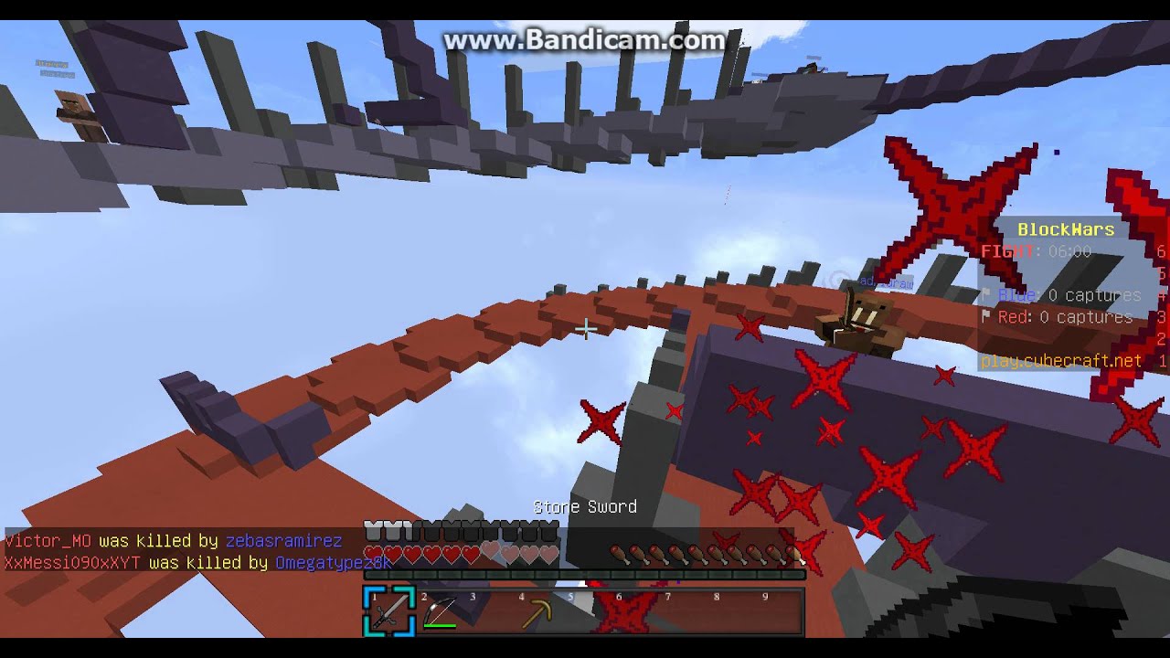 3 Captures? Minecraft CubeCraft Blockwars (Ctf) Episode #1