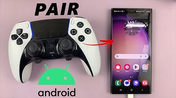 How To Connect PS5 Controller To Android Phone / Tablet (Samsung Galaxy)