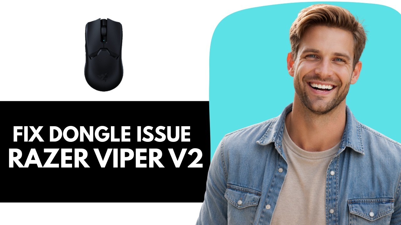 How To Fix Razer Viper V2 Pro Dongle That Is Not Working - YouTube
