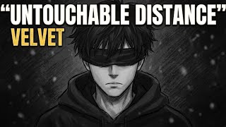 Untouchable Distance (Official Lyrics Video) - Velvet Frequency | Sad Lo-Fi Indie Pop