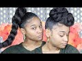 Quick Natural Hairstyles With Braiding Hair
