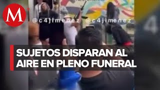 Se hacen disparos al aire en un funeral de menores en Iztapalapa