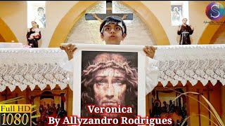 Video thumbnail of "Veronica Song 🎵 Sung By Allyzandro Rodrigues & Accompanied By Ernest Pereira On The Violin.🙏✝️🙏"