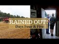 Trying To BEAT The RAIN! (WHEAT HARVEST 2019): Vlog 156