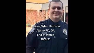 A young man ambushed. Officer Harrison End of Watch.  October..