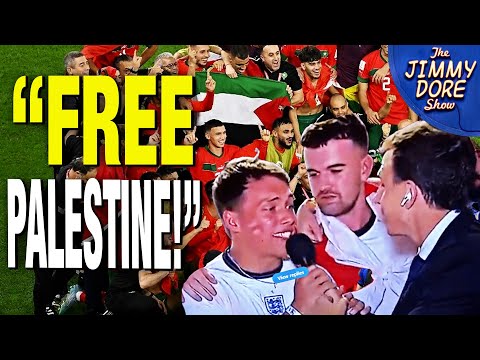 Israeli Reporter HUMILIATED By Pro-Palestinian Soccer Fans