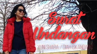 Surat Undangan  Yuni Shara  Diah Iskandar  Cover By Mangapul Hutapea