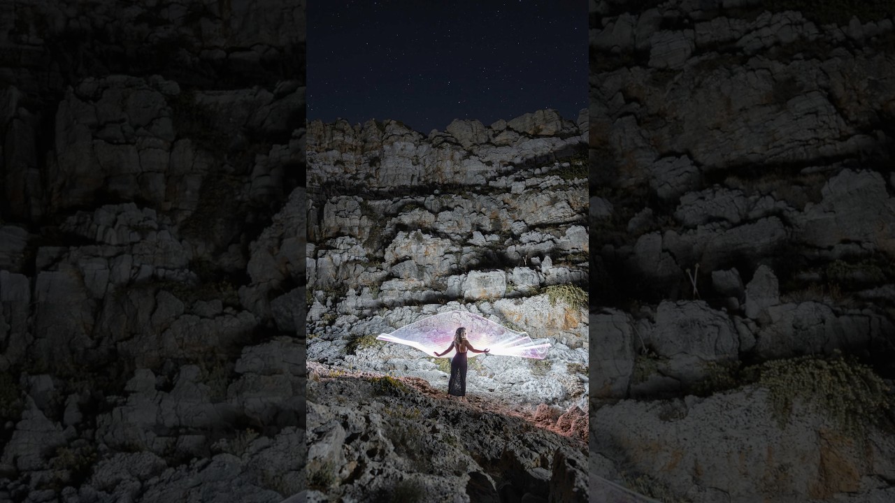 Illuminating the Void: Marzia and the Rock Wall
