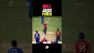 Will Jacks Finishes It In Style! 😤🔥| Last Over vs Nepal #cricket #krafton #viral #t20worldcup #short