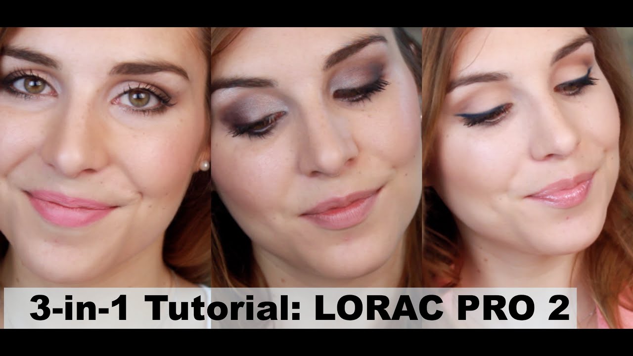 3-in-1 tutorial: LORAC Pro Palette 2 | Bailey B.