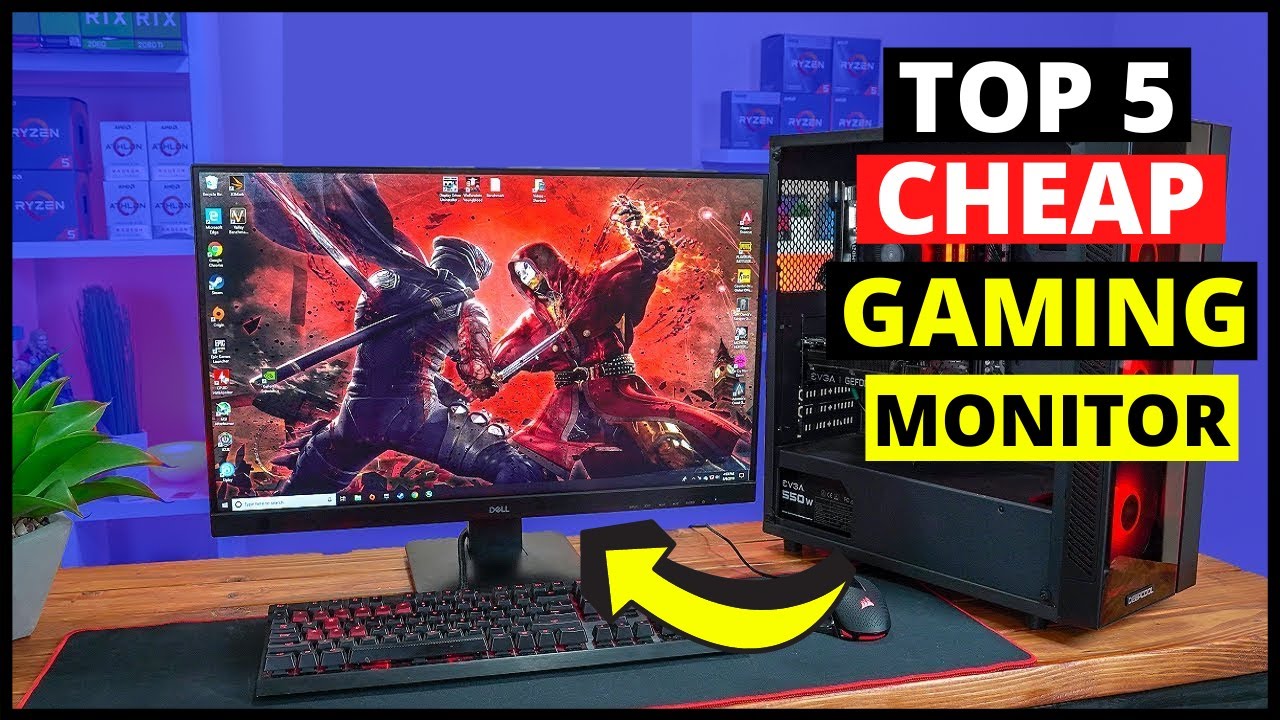 Top 5 Best Cheap Gaming Monitor 2024 (Budget Gaming Monitor Buying Guide & Review)