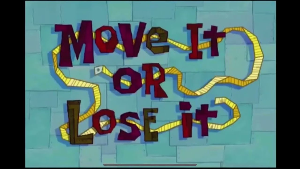 Move It Or Lose It Title Card