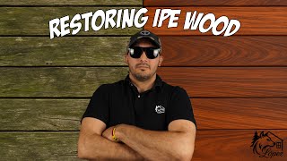 I Restored My Ipe Wood Deck to Look Brand New!
