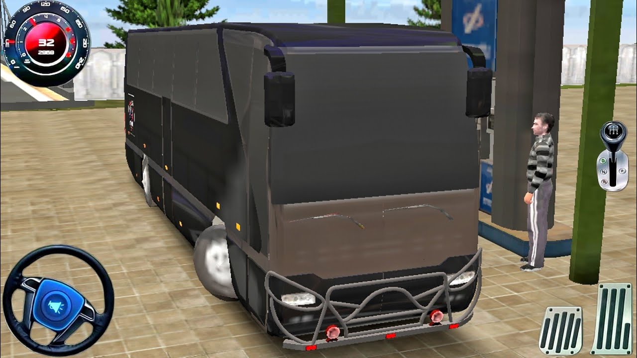 New Real Bus Simulator 2026: Offroad Mountain Bus Driving 3D! Bus Game Android Gameplay