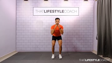 LATERAL SHUFFLE SQUAT JUMP