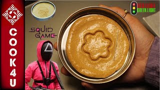 Squid Game Honeycomb Dalgona Candy Challenge | Sugar Toffee Recipe| How to Make Dalgona Candy Recipe screenshot 5