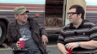 Maxim Exclusive A Drink With Simon Pegg And Nick Frost