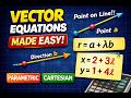 IB MATH: Vector Equations | Parametric & Cartesian Forms (Beginner Guide)