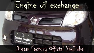 How to Change Your Oil (COMPLETE Guide) Nissan Moco＠Dream Factory Official YouTube