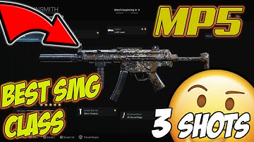 OVERPOWERED 3 SHOT KILL BEST MP5 CLASS SETUP MODERN WARFARE! (MP5 Best Class Setup COD MW)