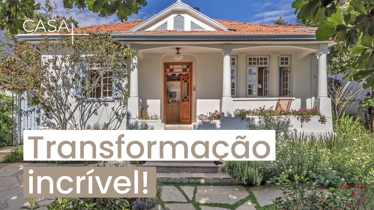 Uma CASA de 1934 completamente REFORMADA