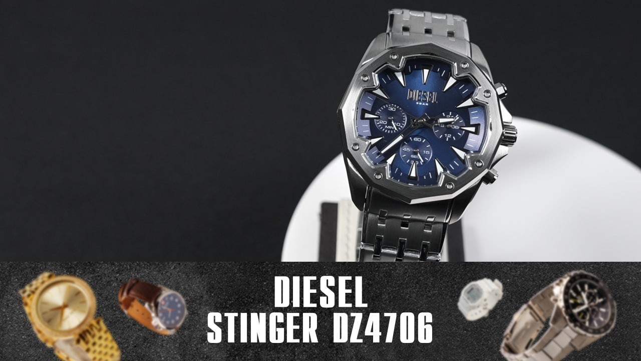 ニュースキンデオドラント Diesel Stinger DZ4706. Огляд\Review by secunda.com.ua - YouTube