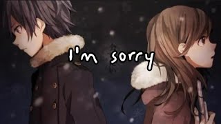 NF, James Arthur (SORRY) (Nightcore lyrics)