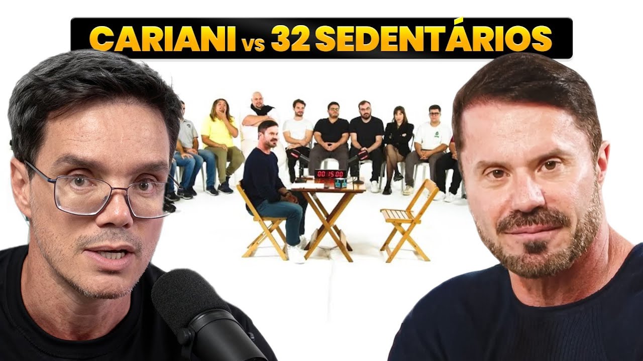 1 TREINADOR X 32 SEDENTÁRIOS FT RENATO CARIANI + PETER JORDAN (EI NERD) - Peter Reage