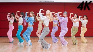 4K Twice Talk That Talk - Dance Practice Video Mirrored Zoom