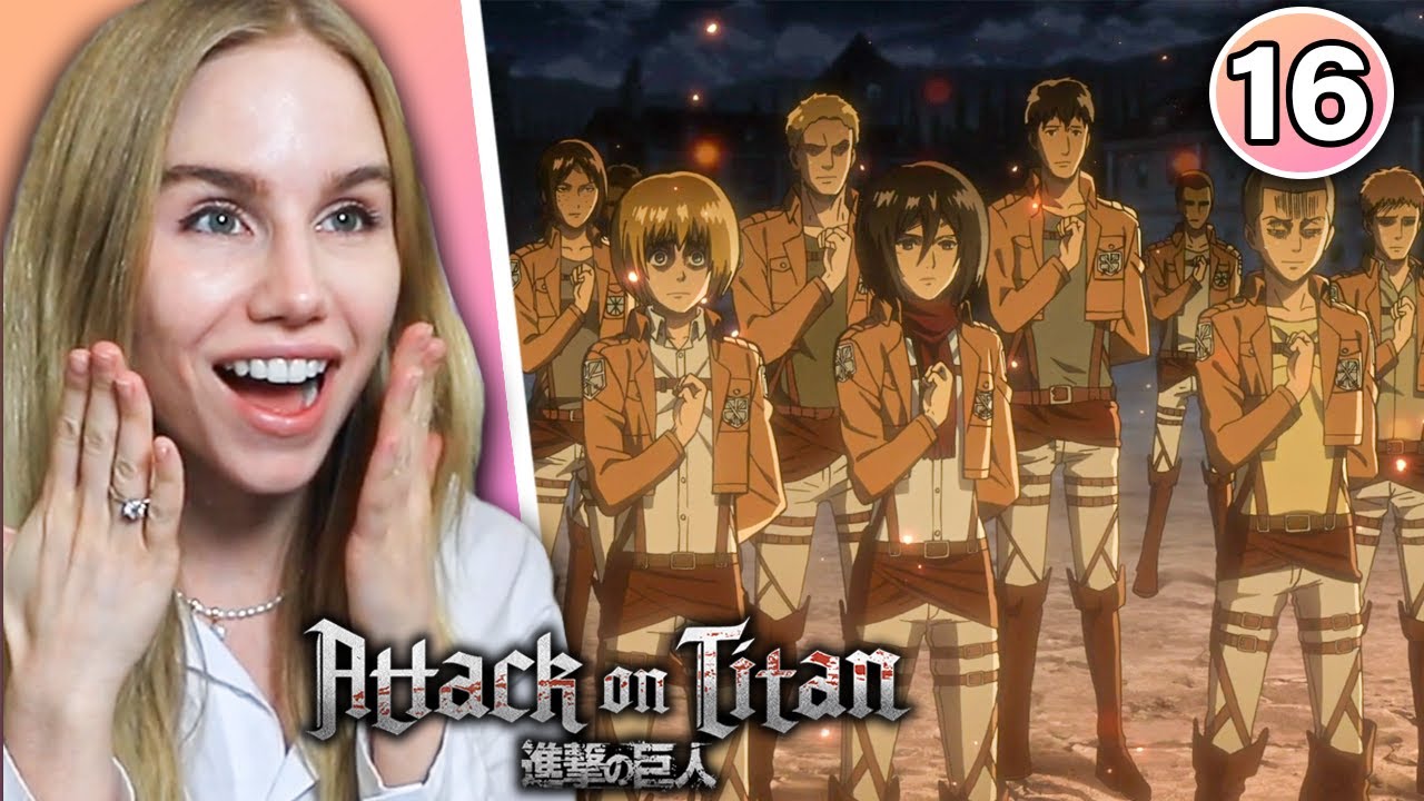 EVERYONE JOINS THE SURVEY CORPS!! - Attack On Titan Episode 16 Reaction | Shingeki no Kyojin