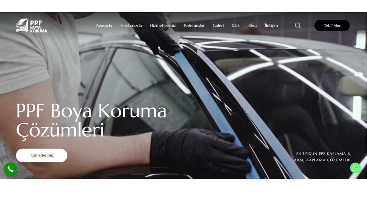 PPF Boya Koruma ile Araçlarınızı Koruyun