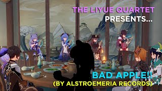 [Windsong Lyre + Piano] The Liyue Quartet plays: Bad Apple!! (by Alstroemeria Records)