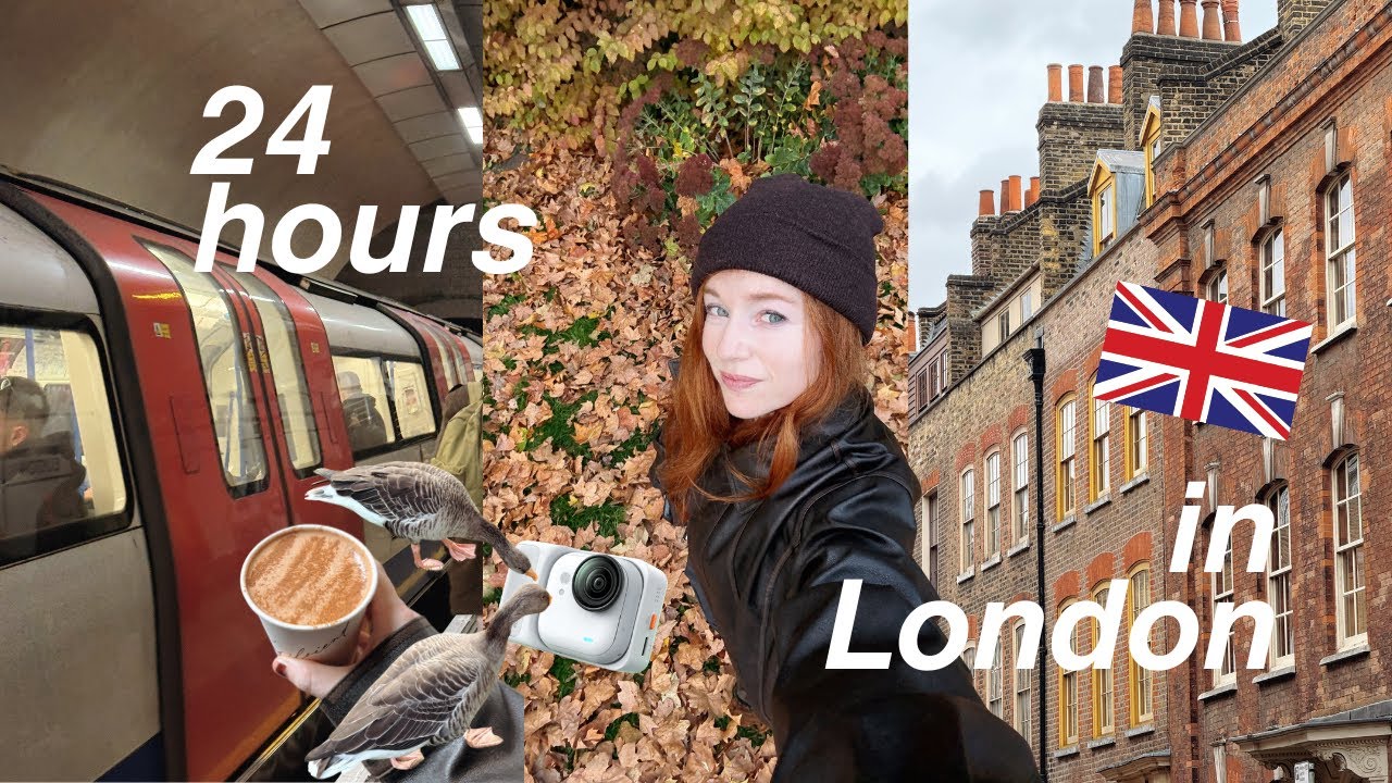 UK VLOG 🇬🇧 solo trip to london and a sleeper train to edinburgh in autumn
