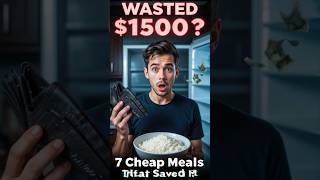 You’re Wasting $1500 a Year — Here's How I Fixed That With 7 Cheap Meals |  #money #investingtips