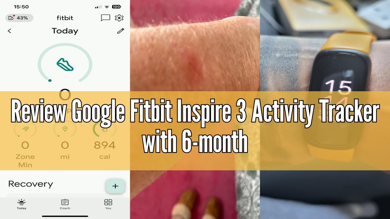 Review Google Fitbit Inspire 3 Activity Tracker with 6-months Premium Membership Included, up to 10