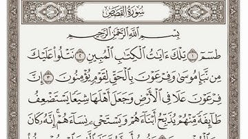 سورة  القصص  من الآية (  15 ) الى الآية ( 28 ) مكررة   12 مرة  بصوت الشيخ محمد أيوب رحمه الله