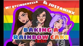 Baking a Cake w/ Minx & QtCinderella