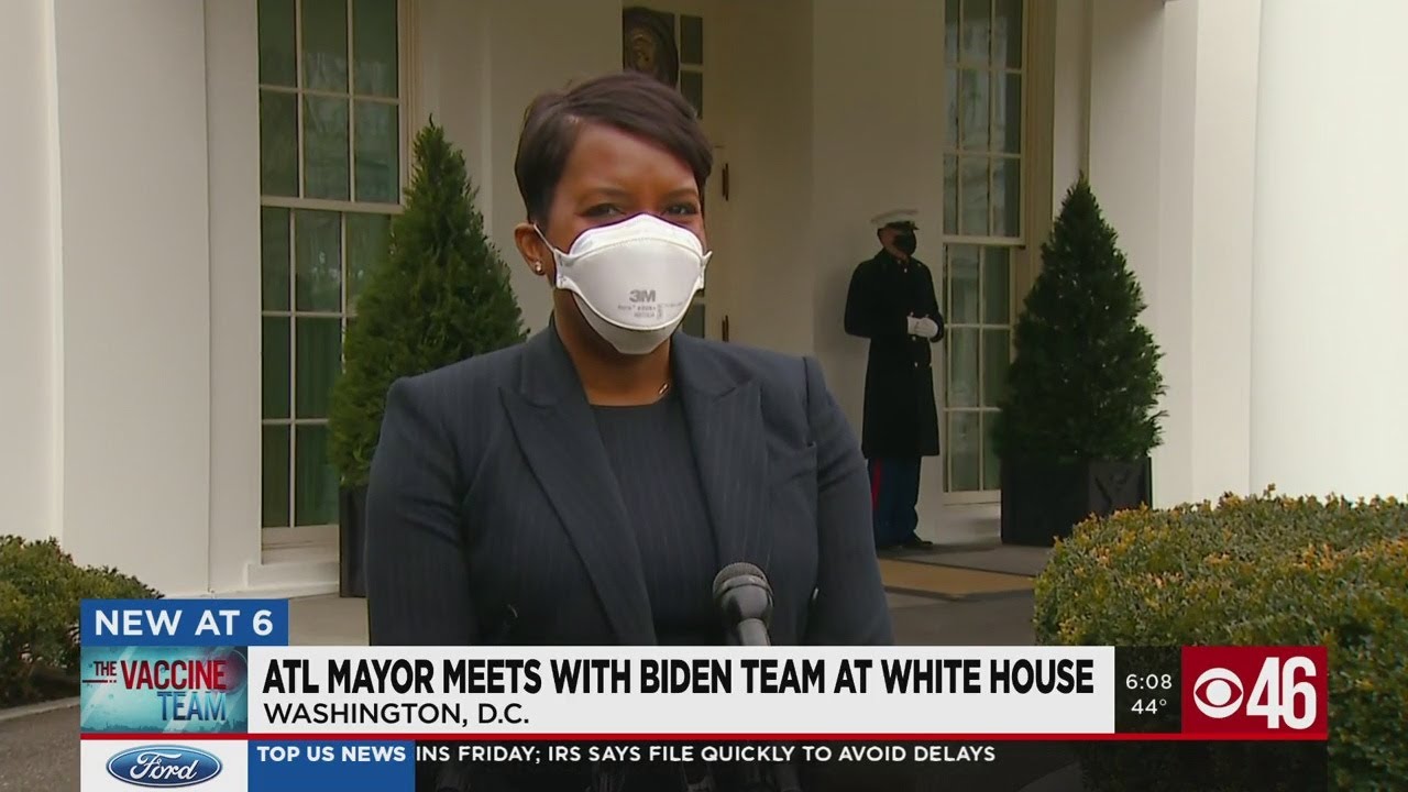 KLB visits White House to talk COVID-19 relief plan