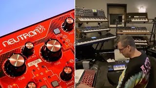 Mike Dean Exploring The Behringer Neutron Analog Synthesizer