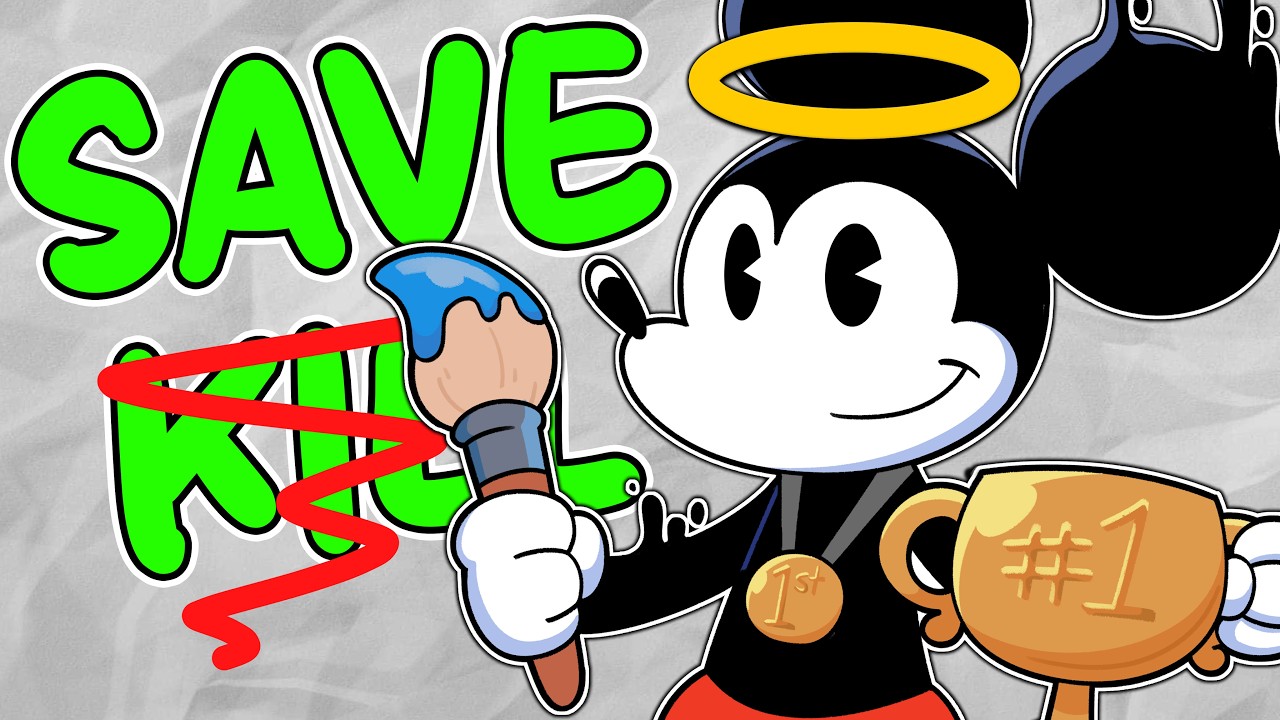 I got the PERFECT ENDING in Epic Mickey