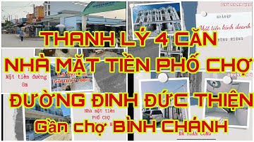 NHÀ ĐẸP GIÁ RẺ cách Bình Chánh 3km| Đường Đinh Đức Thiện| ngay Khu công nghiệp Cầu Tràm| SỔ RIÊNG