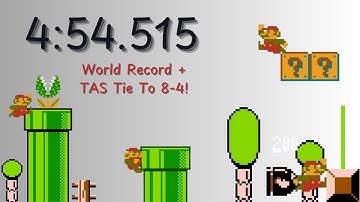 [FWR] Super Mario Bros. Any% in 4:54.515
