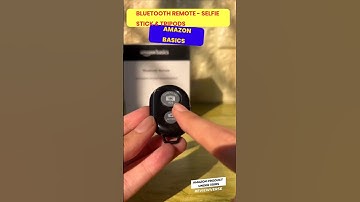 Bluetooth Remote - selfie stick & tripod review - amazon basic #redeemcode#playstoreredeemcode