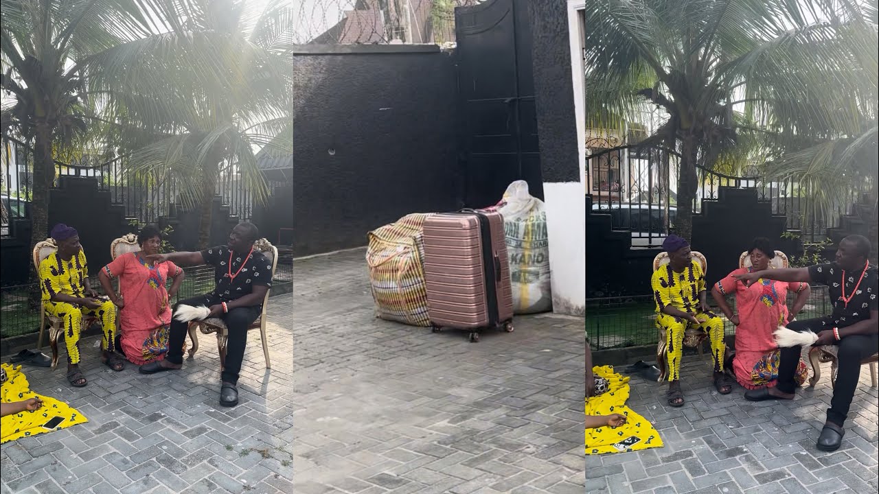 A Must Watch: Chief Orji’s reaction after finding out Omotunde’s belongings has been moved out 