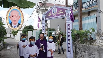 Lễ Đưa Tang Cụ Giuse Lê Thành Mạnh Giáo Giáp Tây GX . Xuân Dương 2021