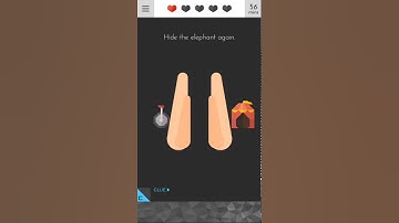 Tricky Test 2 level 68 Hide the elephant again Walk-through