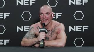 Dan Esposito Nef 52 Post Fight